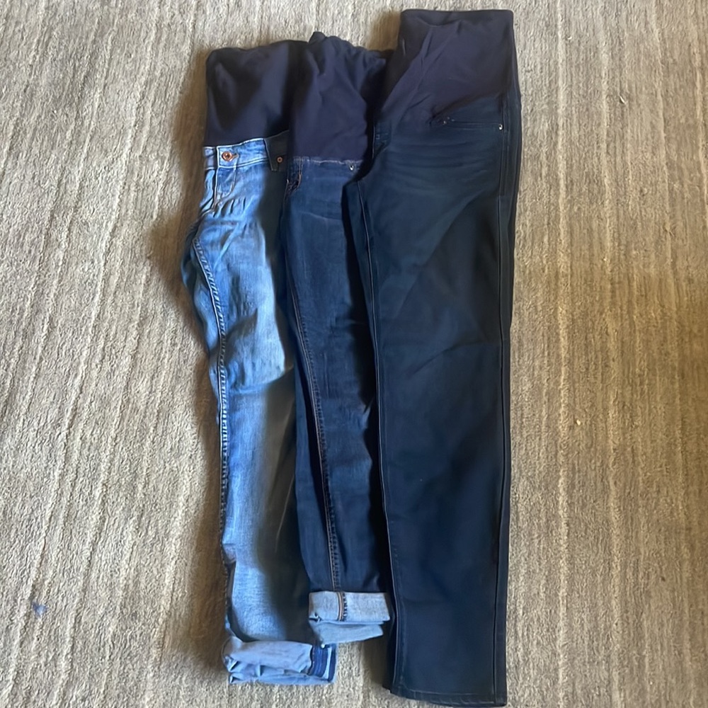 3 maternity jeans from H&M